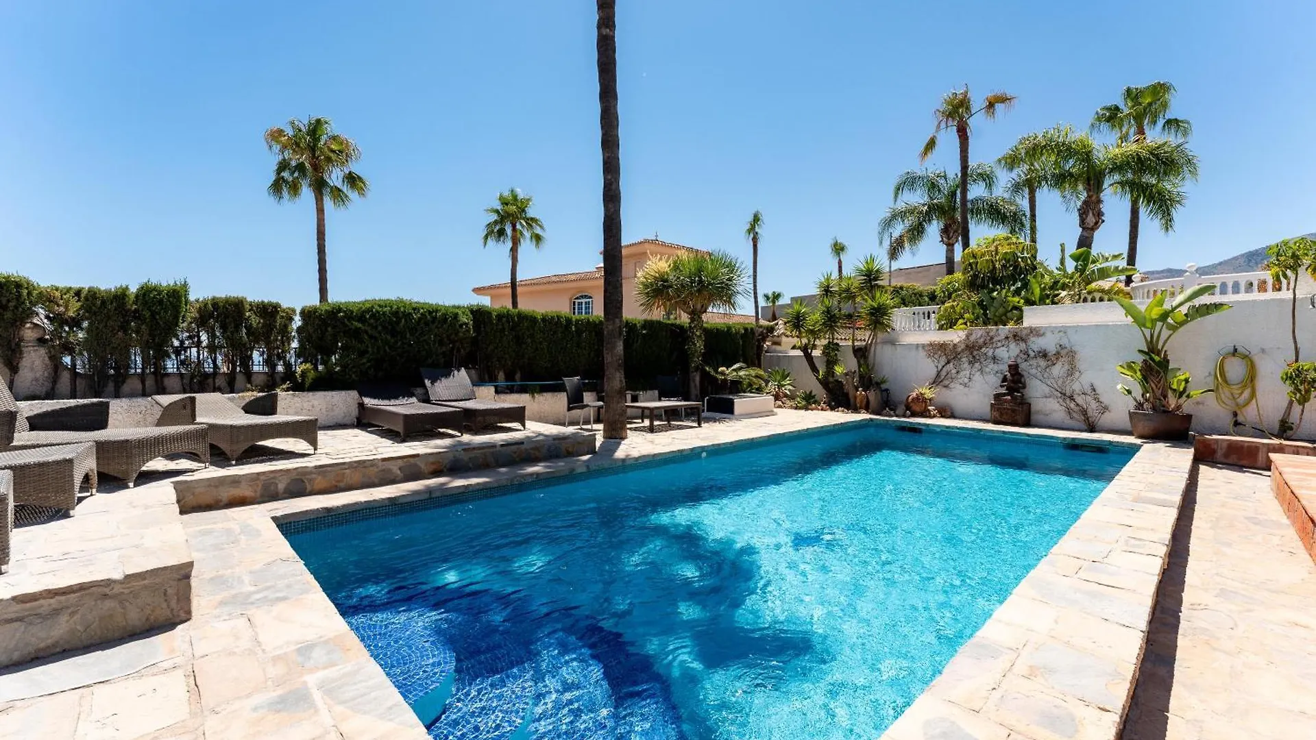 Rustic Spanish Villa Saltwater Pool Benalmadena 0*,