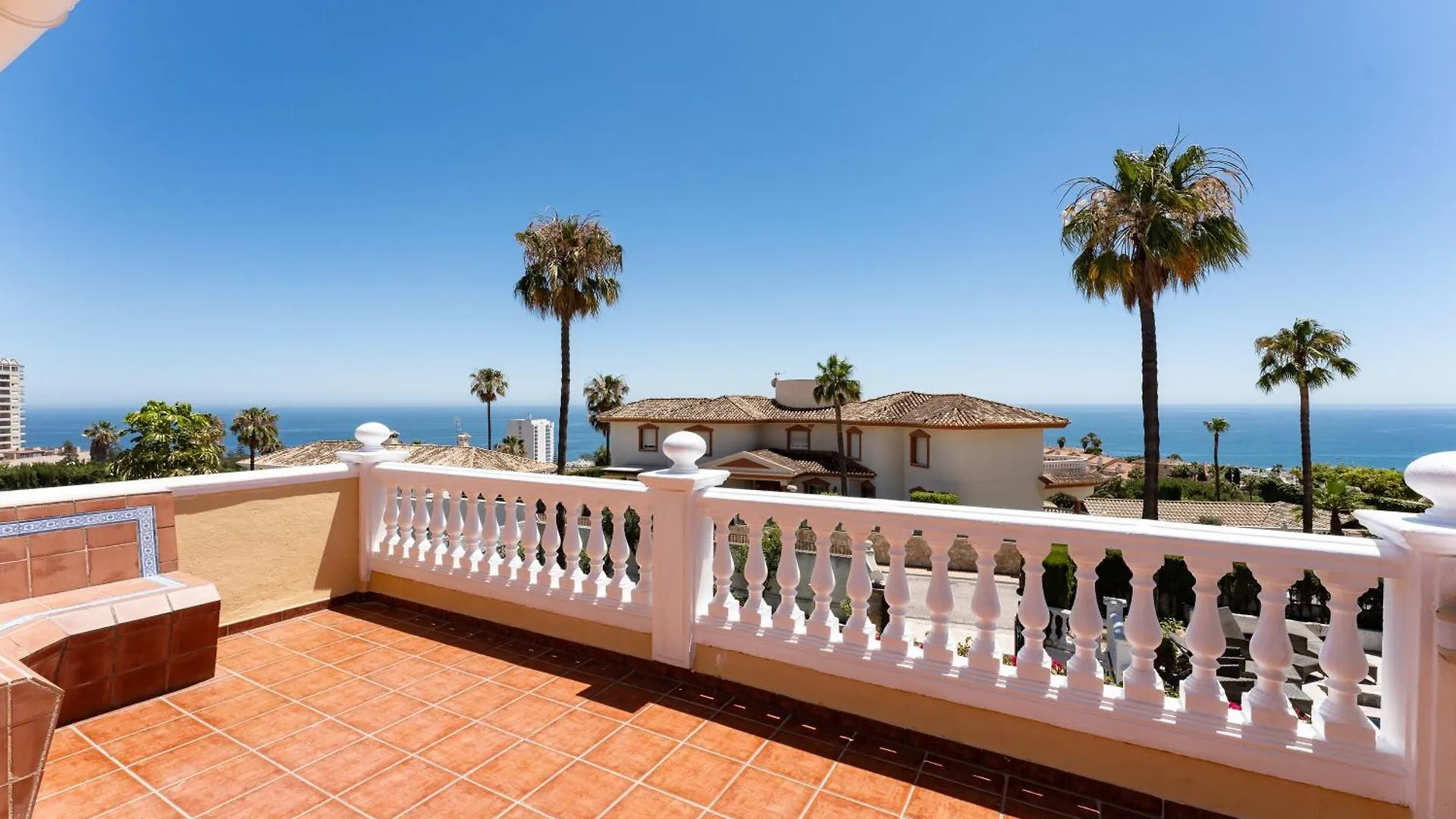Rustic Spanish Villa Saltwater Pool Benalmadena