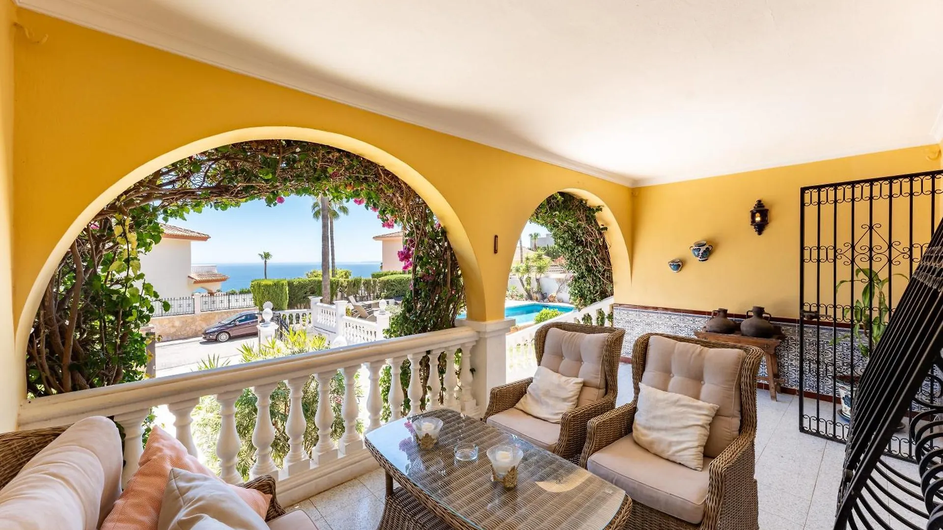 Rustic Spanish Villa Saltwater Pool Benalmadena Spain